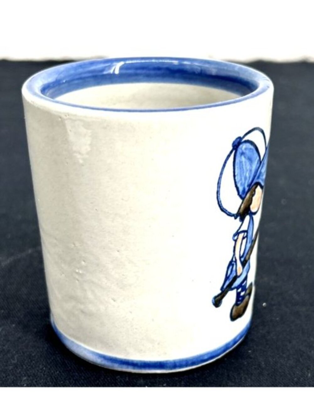 Louisville Stoneware Baseball Child’s Tea Cup Pottery 3.25" - Picture 4 of 7